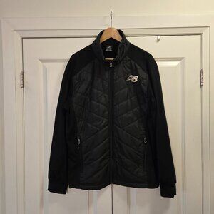 New Balance Jacket - Mens - Black (Insulated in front) - Size M